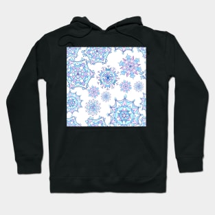 pattern of snowflakes Hoodie